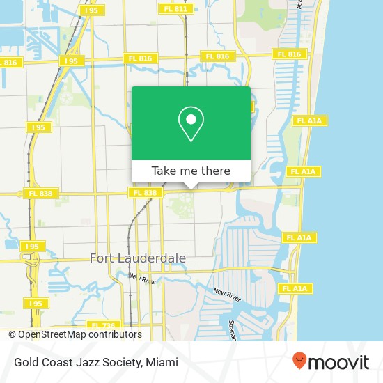 Gold Coast Jazz Society map