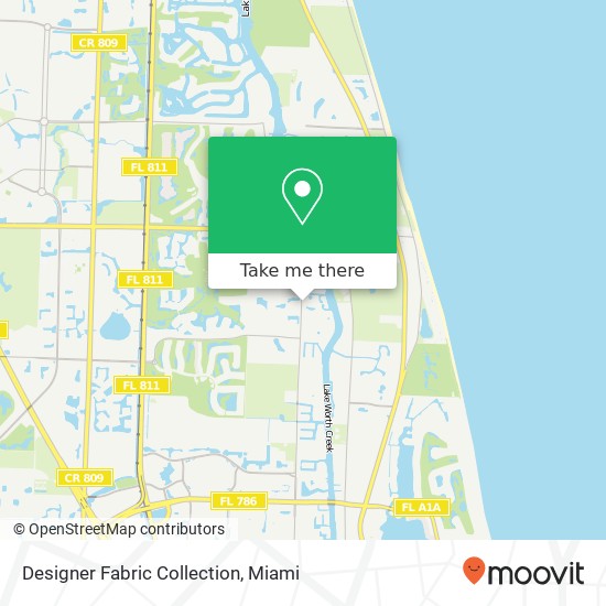 Designer Fabric Collection map