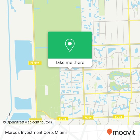 Marcos Investment Corp map