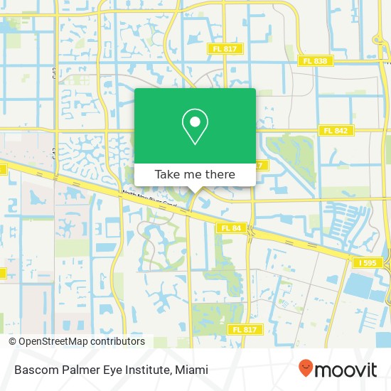 Mapa de Bascom Palmer Eye Institute