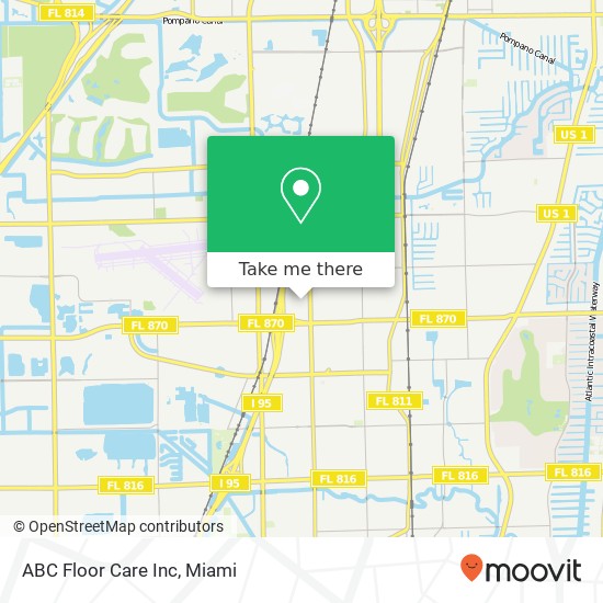 Mapa de ABC Floor Care Inc