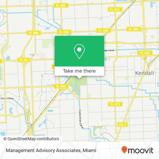 Management Advisory Associates map