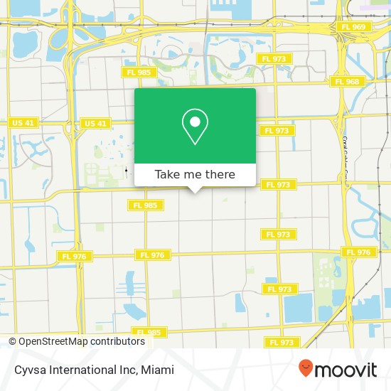 Cyvsa International Inc map