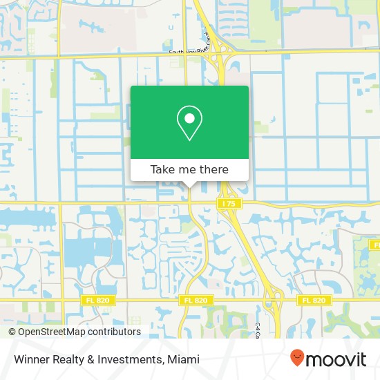 Mapa de Winner Realty & Investments