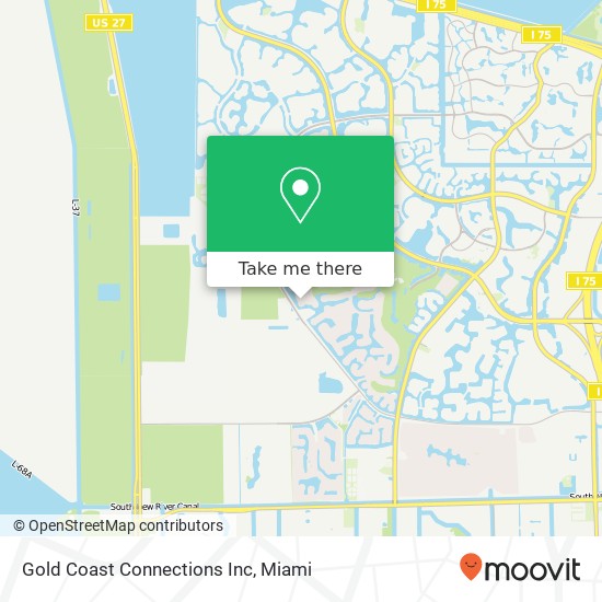 Mapa de Gold Coast Connections Inc