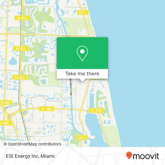 ESI Energy Inc map