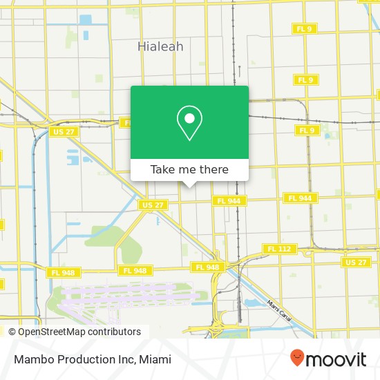 Mambo Production Inc map