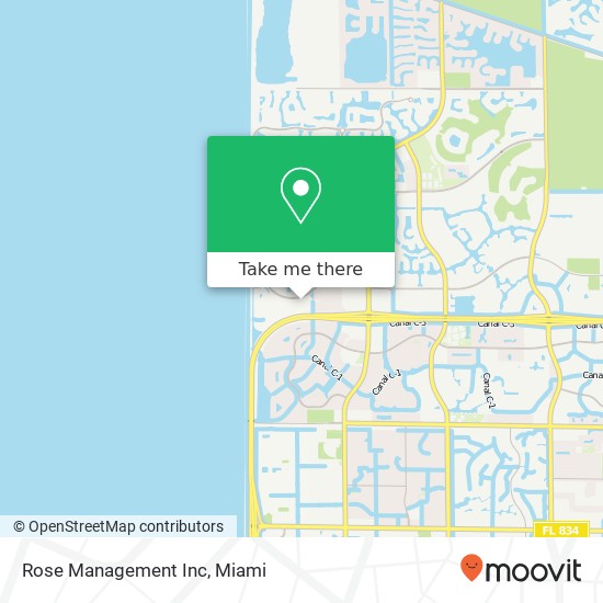 Rose Management Inc map