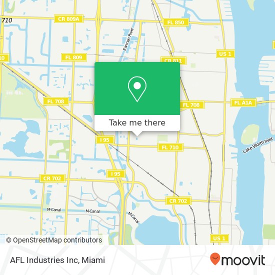 AFL Industries Inc map