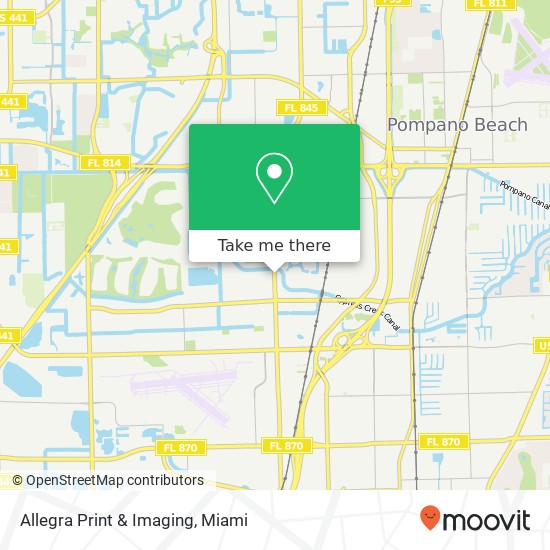 Allegra Print & Imaging map