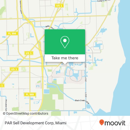 PAR Sell Development Corp map