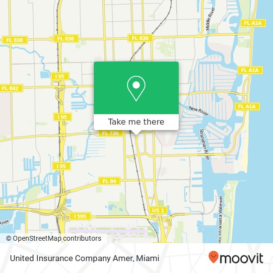 Mapa de United Insurance Company Amer