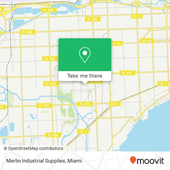 Merlin Industrial Supplies map