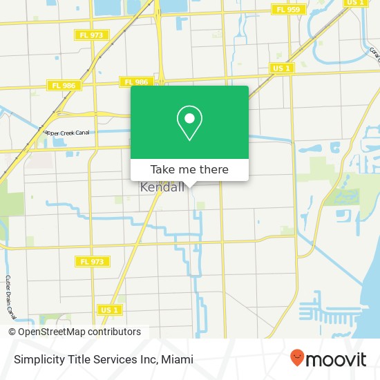 Simplicity Title Services Inc map