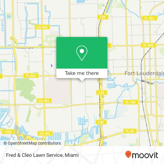 Mapa de Fred & Cleo Lawn Service