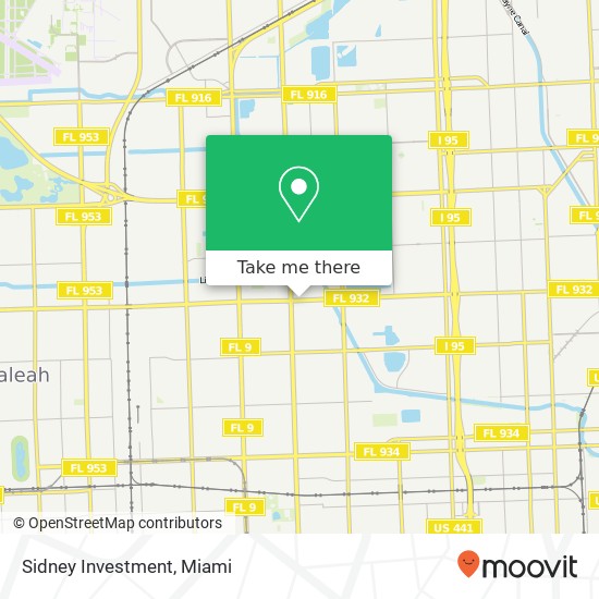 Sidney Investment map