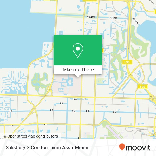Mapa de Salisbury G Condominium Assn