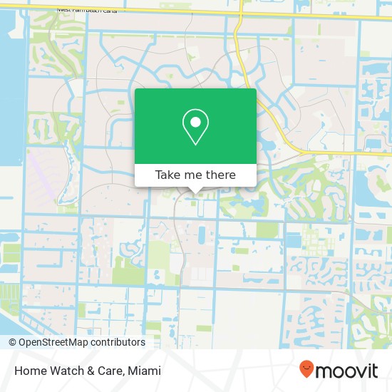 Home Watch & Care map