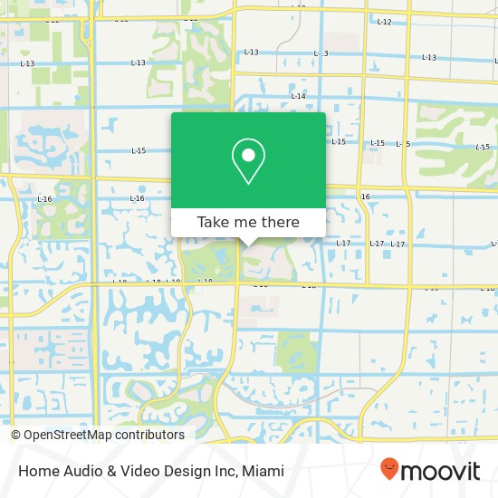 Home Audio & Video Design Inc map