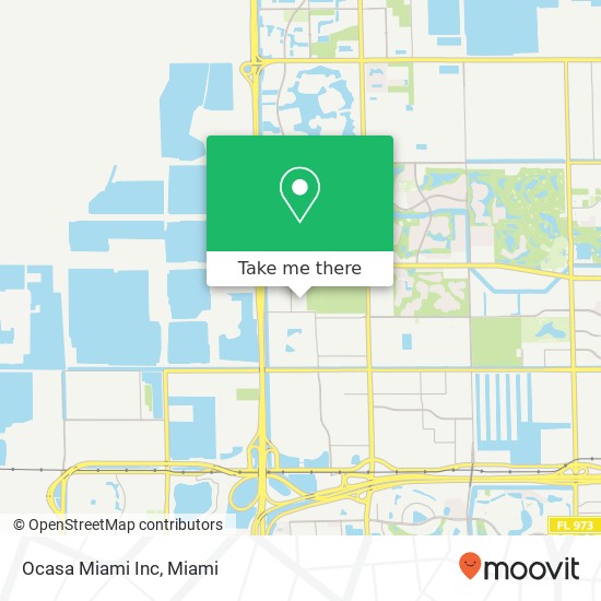 Mapa de Ocasa Miami Inc