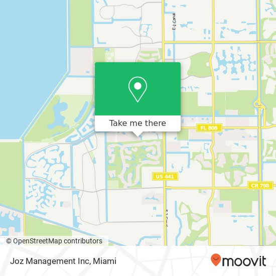 Joz Management Inc map