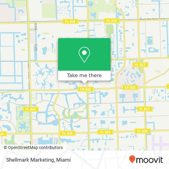 Shellmark Marketing map