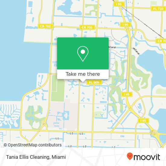 Tania Ellis Cleaning map