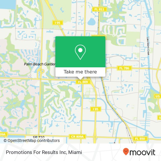 Promotions For Results Inc map