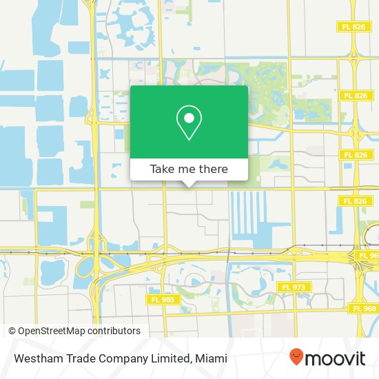 Westham Trade Company Limited map