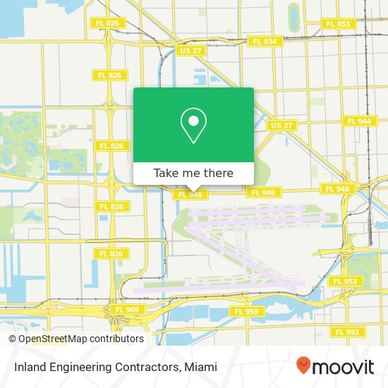 Inland Engineering Contractors map