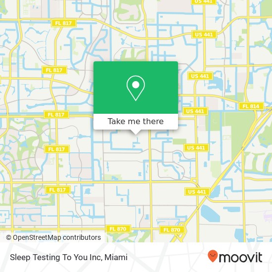 Mapa de Sleep Testing To You Inc