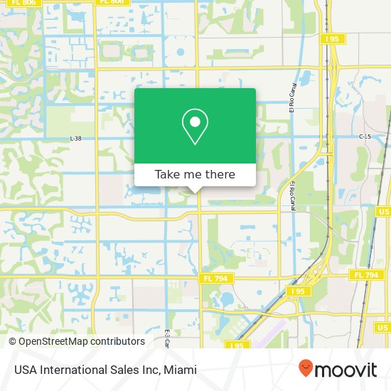 USA International Sales Inc map