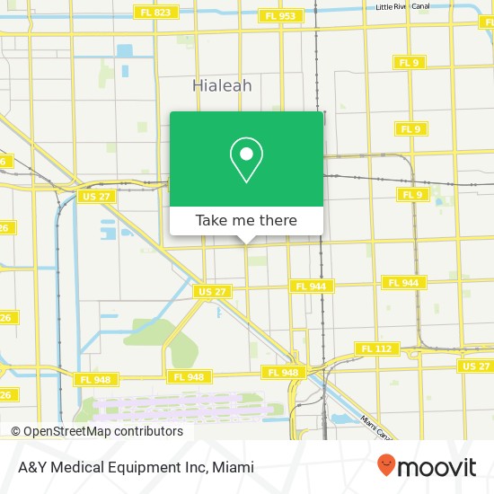 A&Y Medical Equipment Inc map