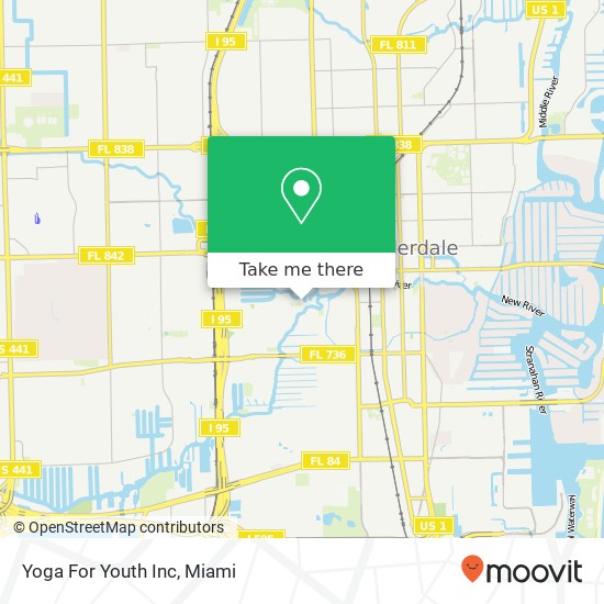 Mapa de Yoga For Youth Inc