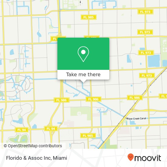 Mapa de Florido & Assoc Inc