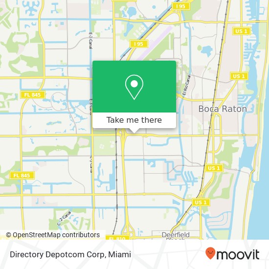 Mapa de Directory Depotcom Corp