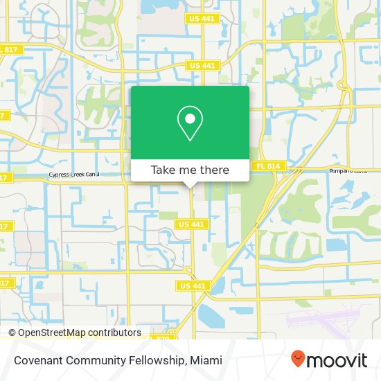 Covenant Community Fellowship map