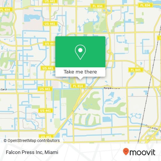 Mapa de Falcon Press Inc