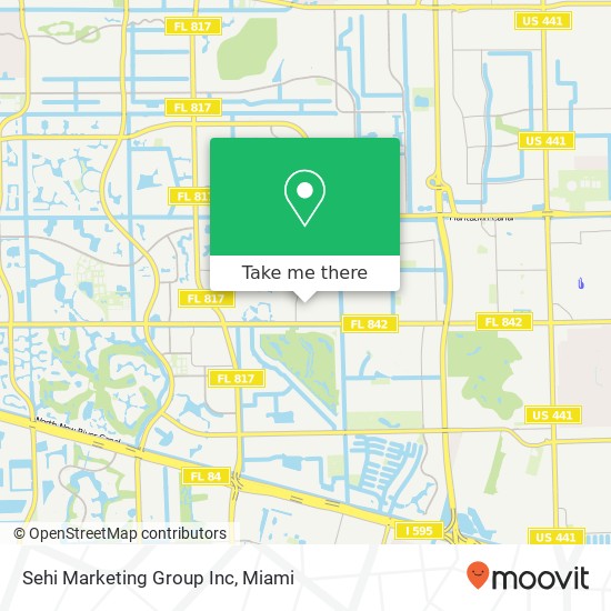 Mapa de Sehi Marketing Group Inc