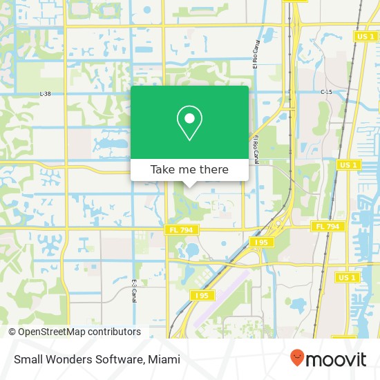 Small Wonders Software map