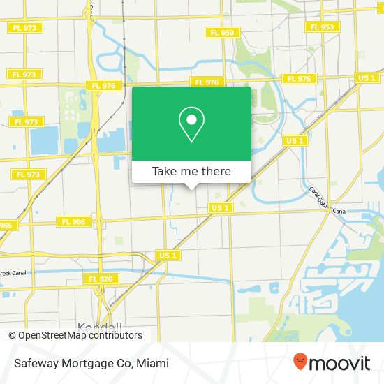 Mapa de Safeway Mortgage Co