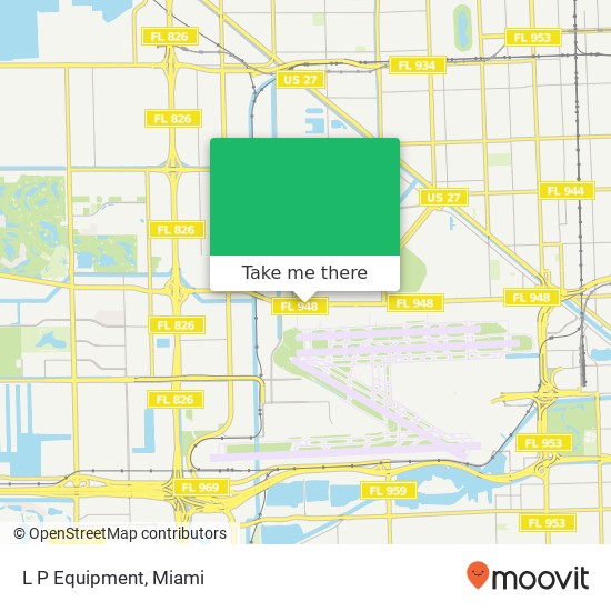 L P Equipment map