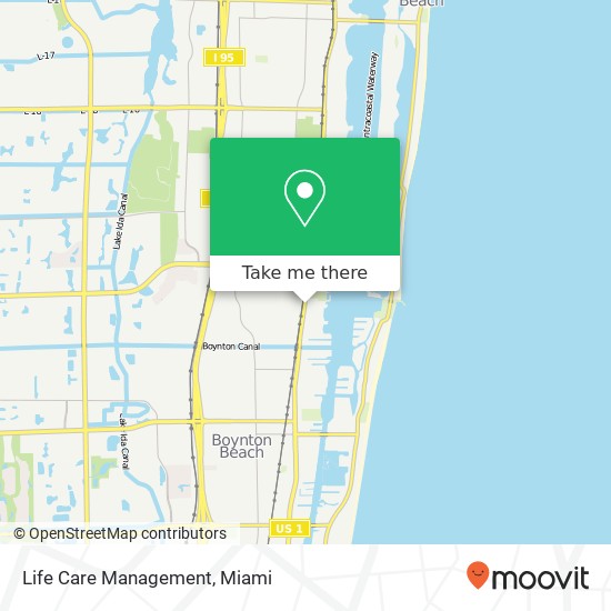 Life Care Management map