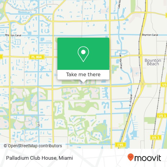 Palladium Club House map