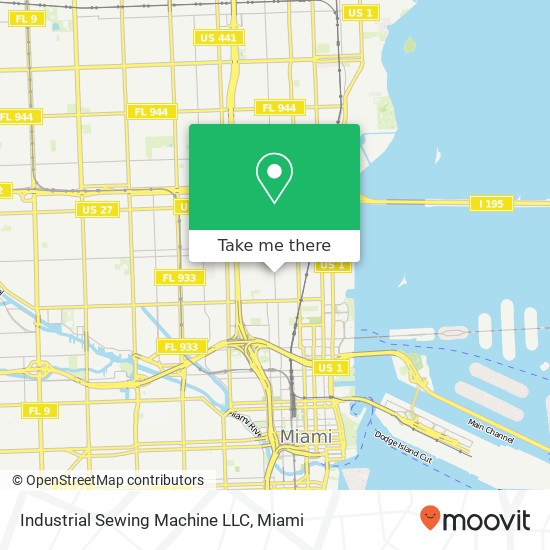 Industrial Sewing Machine LLC map