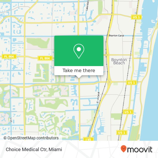 Choice Medical Ctr map