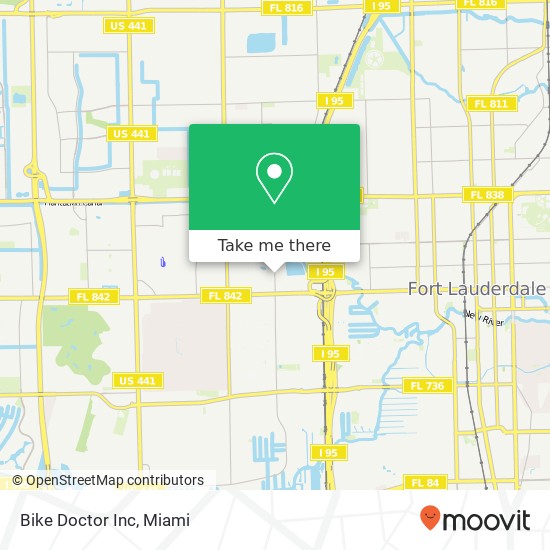 Bike Doctor Inc map