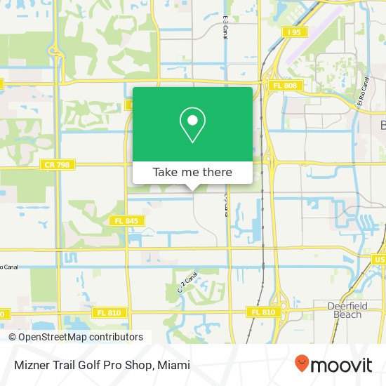 Mapa de Mizner Trail Golf Pro Shop