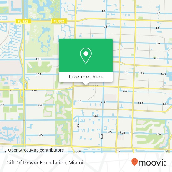 Mapa de Gift Of Power Foundation