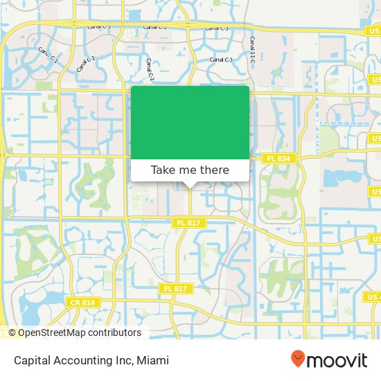 Capital Accounting Inc map